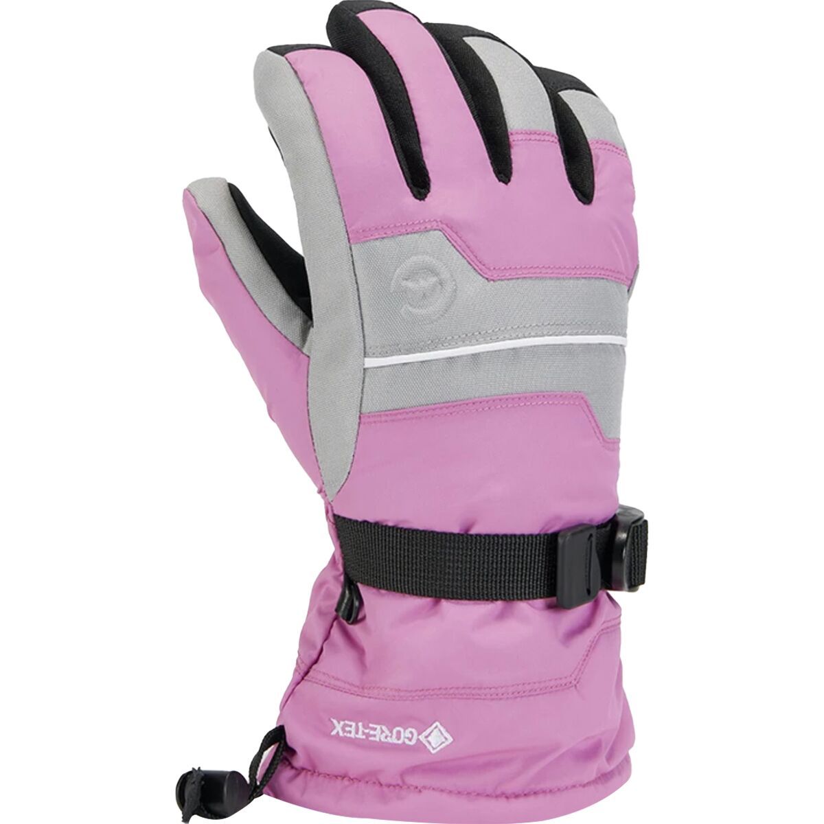Gordini GORE-TEX IV Glove - Kids' Super Pink/Clay Grey, XS