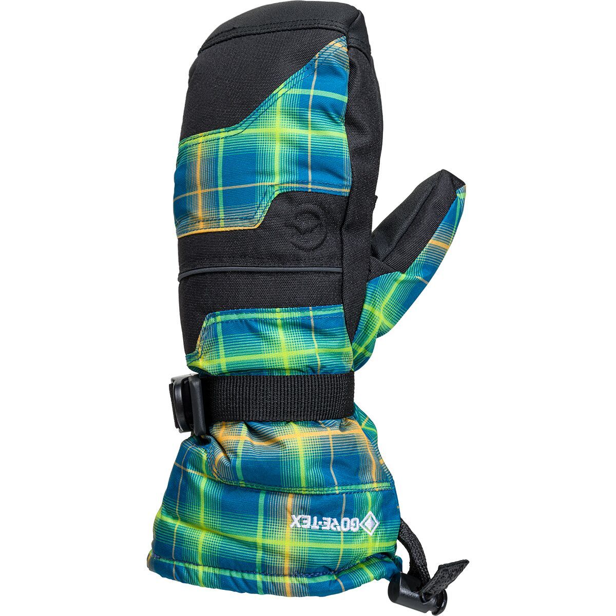 Gordini GORE-TEX IV Mitten - Kids' Blue Plaid, S