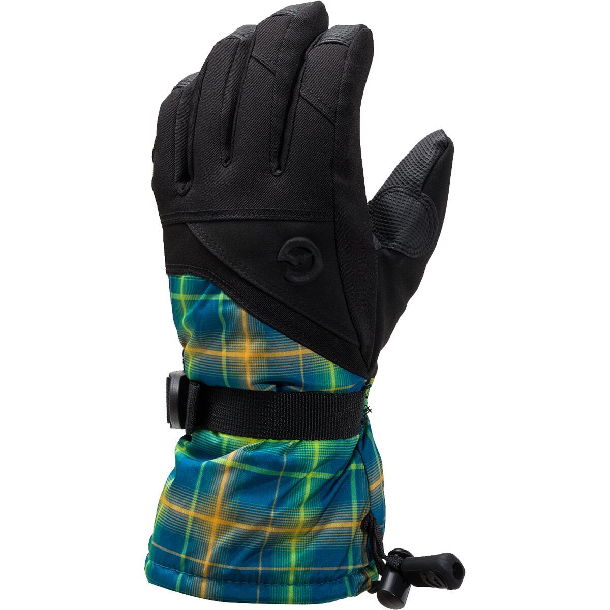 Gordini Stomp III Glove - Kids' Blue Plaid, M