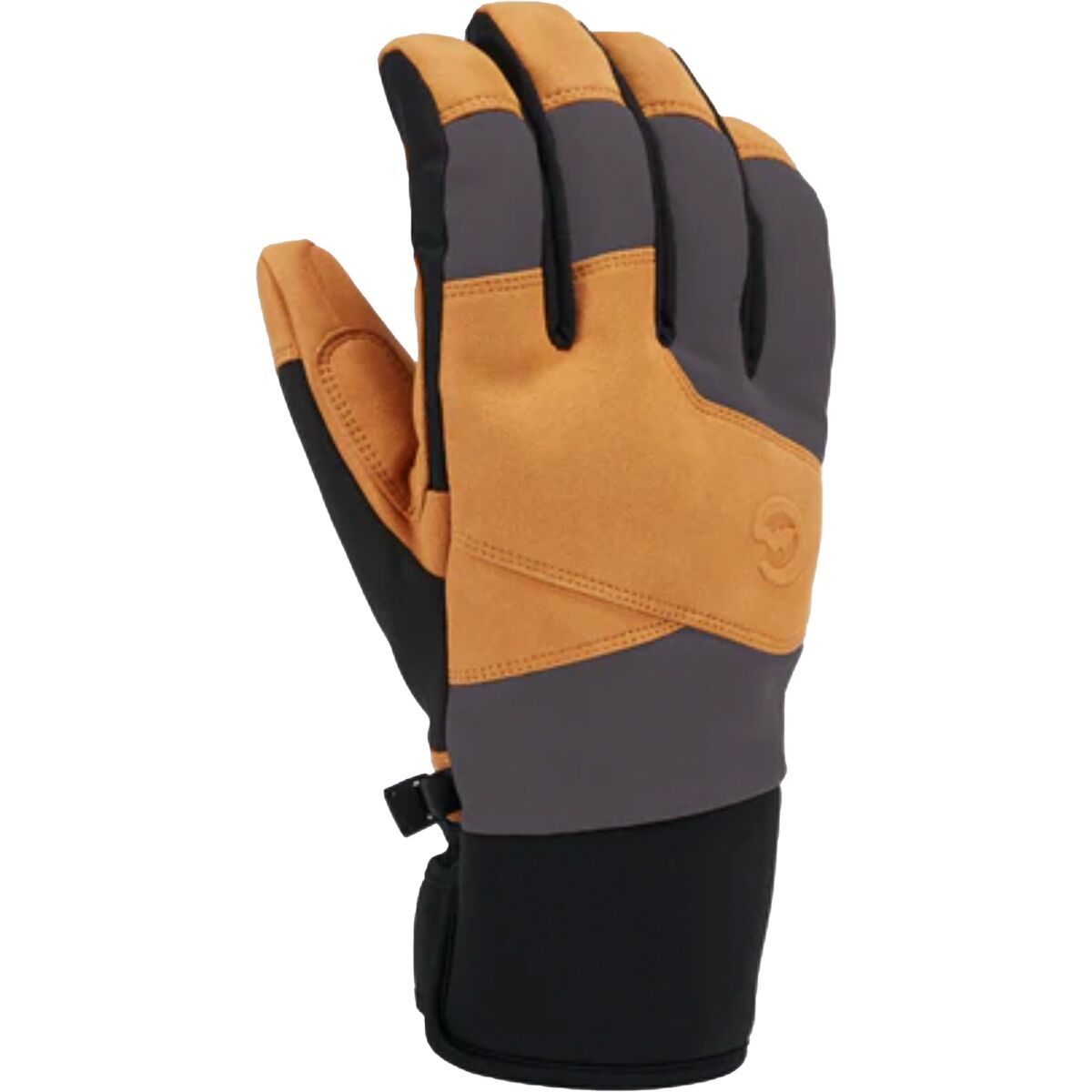 Gordini MTN Crew Glove Gunmetal/Tan, XXL