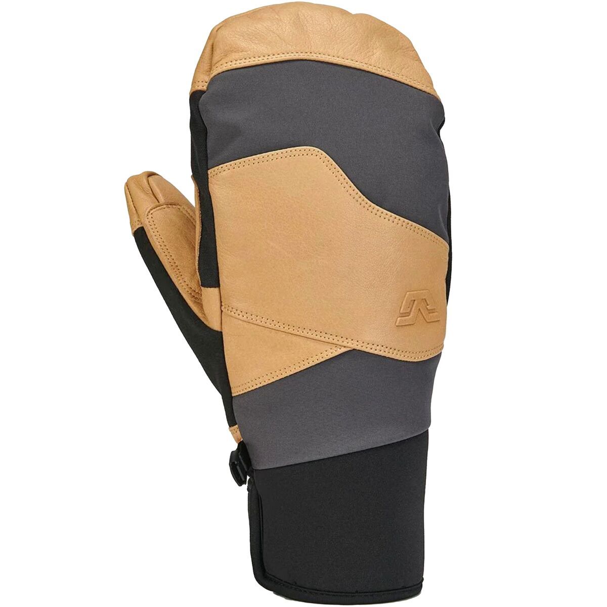 Gordini MTN Crew Mitten - Men's Gunmetal/Tan, M