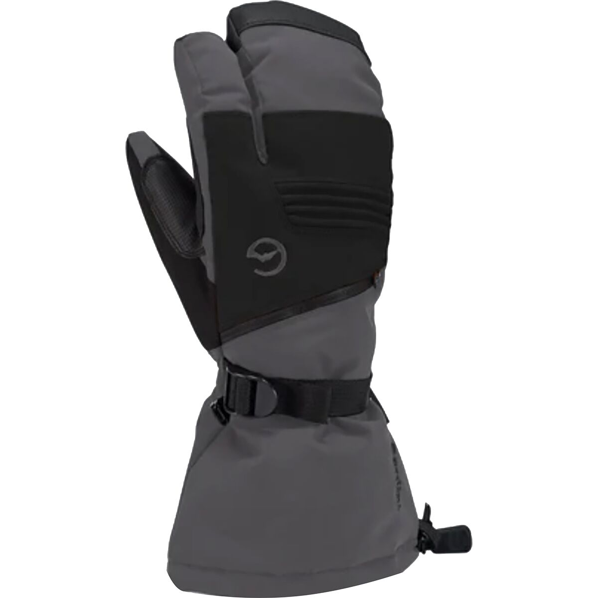 Gordini Gordini GTX Storm 3-Finger Mitten - Men's Gunmetal Black, XL