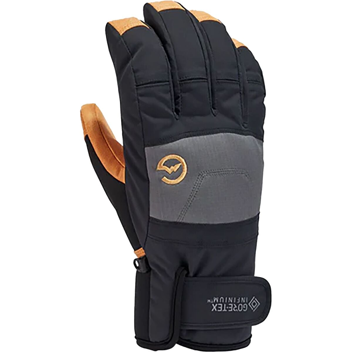 Gordini Swagger Glove - Men's Black Gunmetal Tan