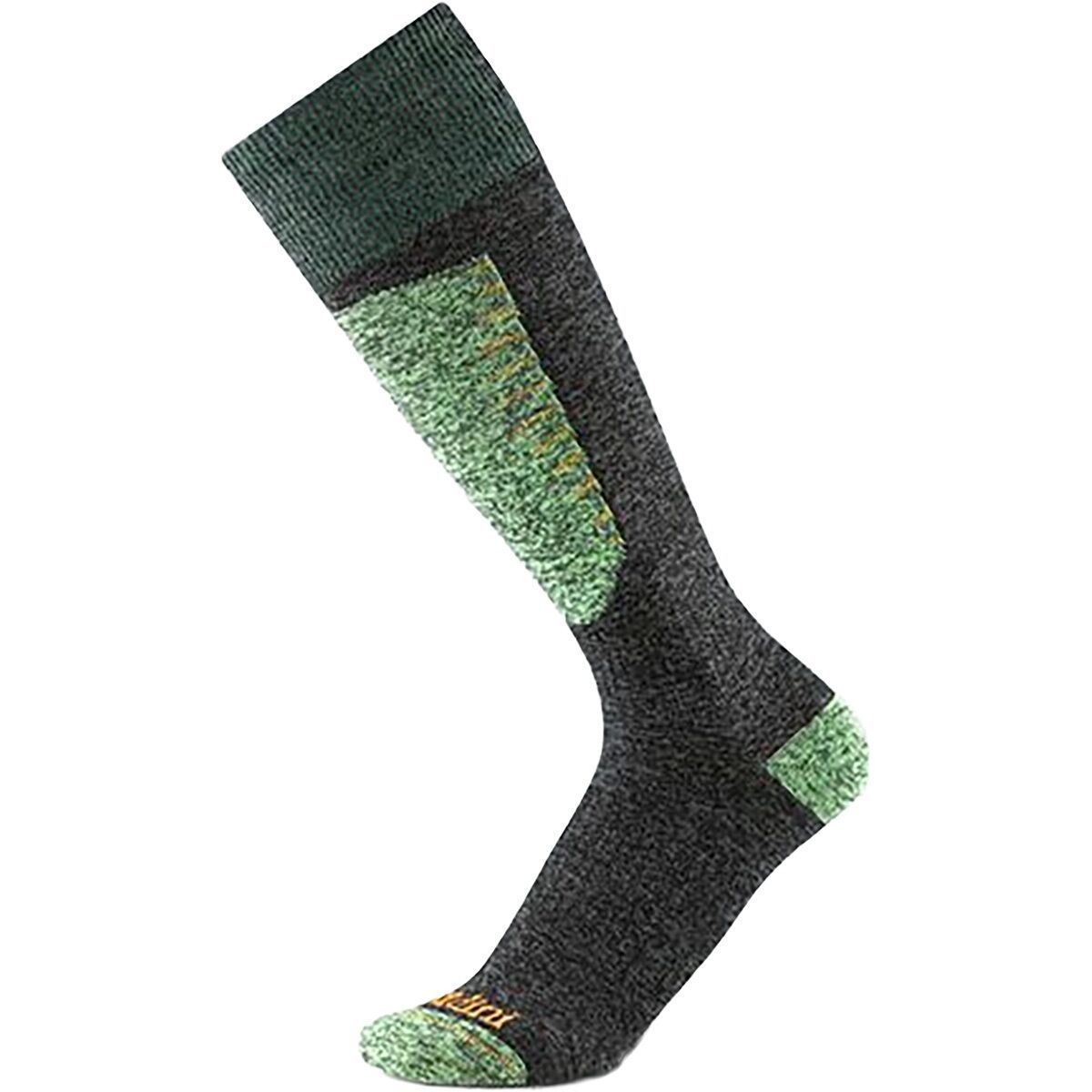 Image of Gordini Ripton Socks - Men's Dark Grey Lime, L