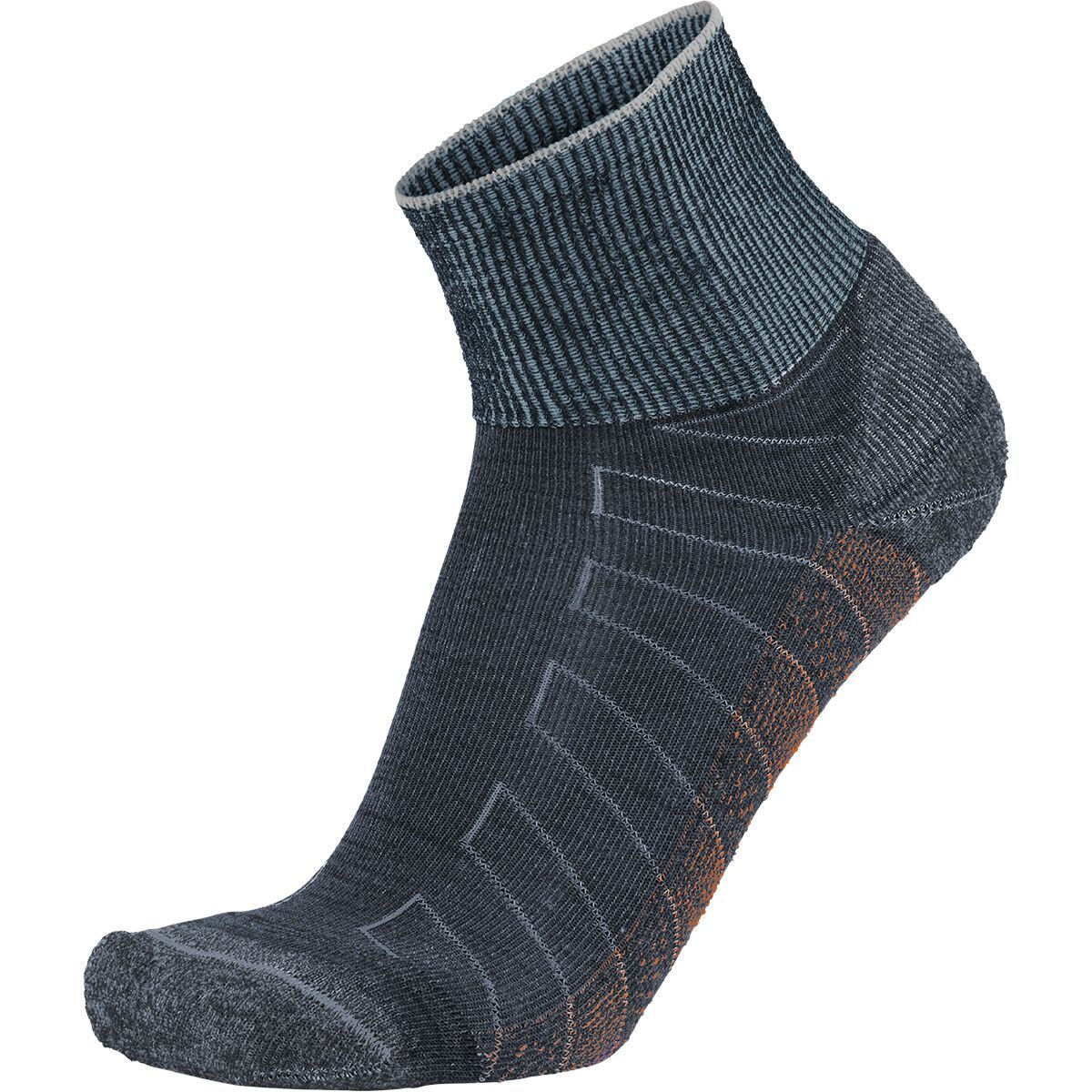 Image of Gordini Farr Running Sock - Men's Carbon Heather, XL