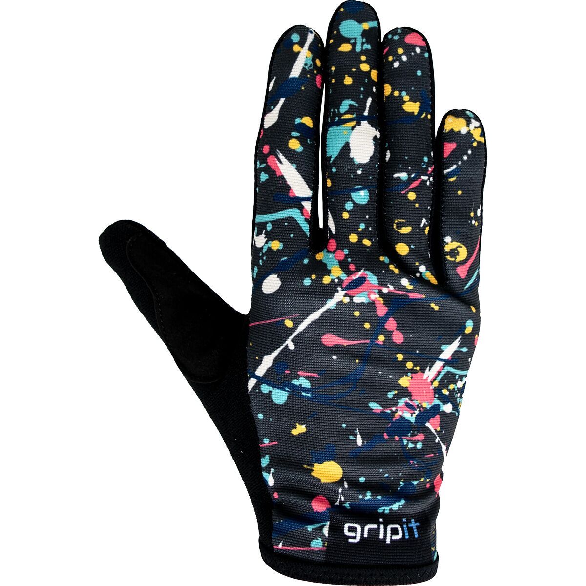 Image of GripIt All Ride Glove Black/Blue/Pink/Yellow, XXS