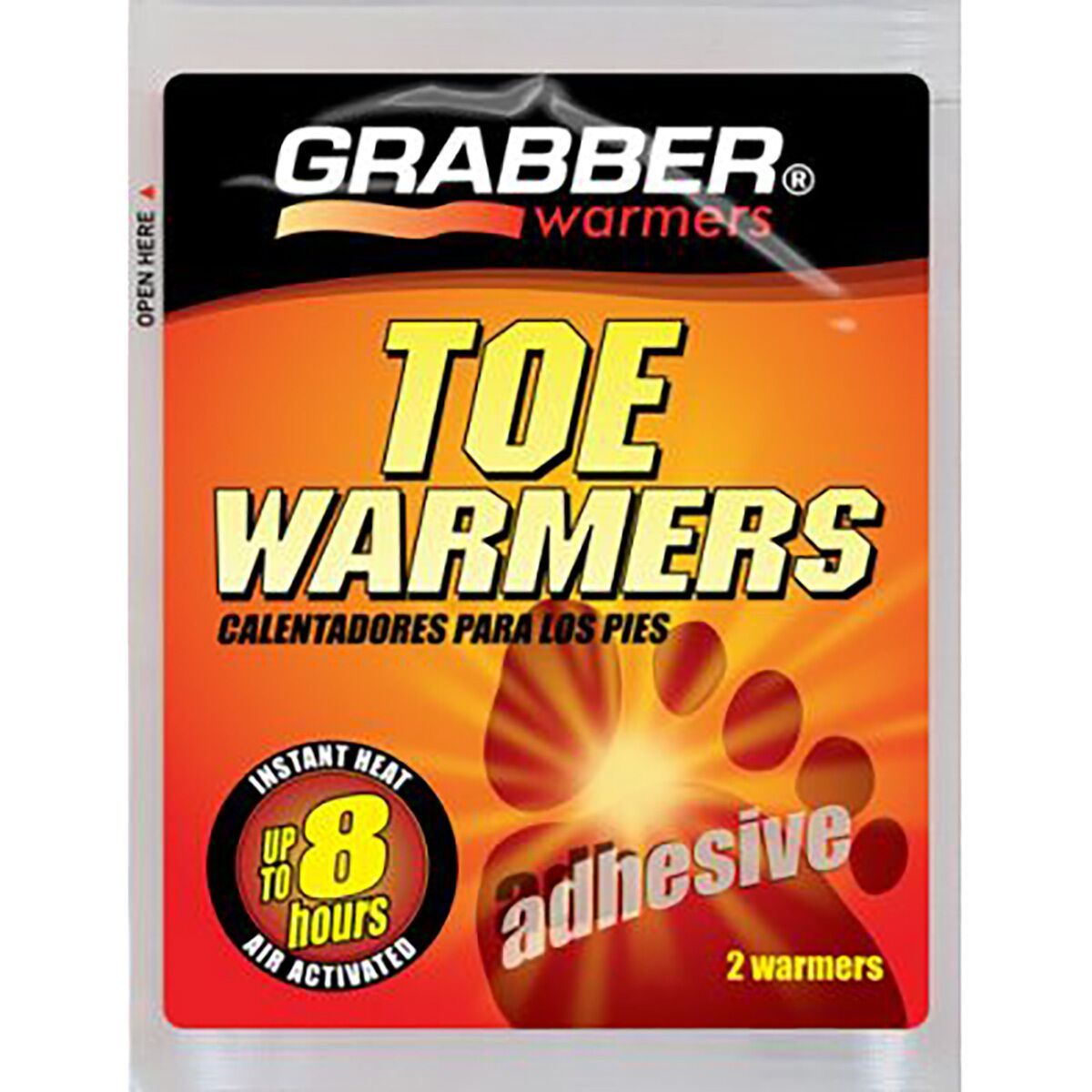 Grabber Toe Warmer - 2-Pack-RETAIL One Color, One Size