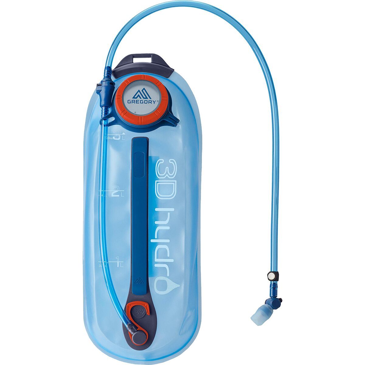 Gregory 3D Hydro 3L Reservoir Ocean/Orange, One Size