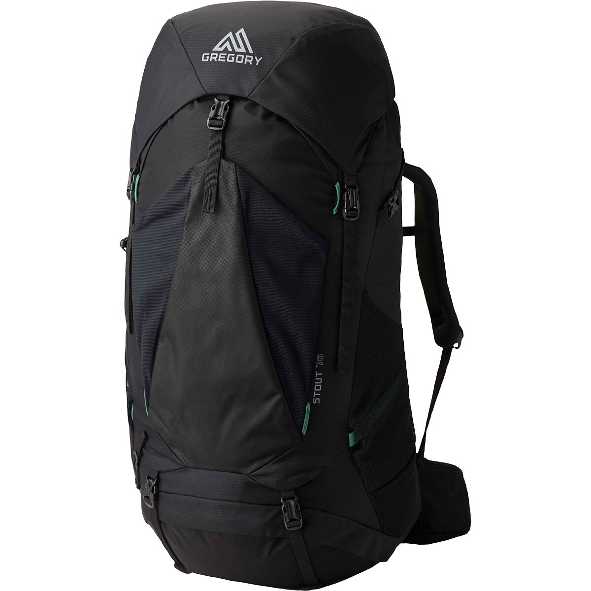Image of Gregory Stout 70L Backpack - Men's Forest Black, One Size