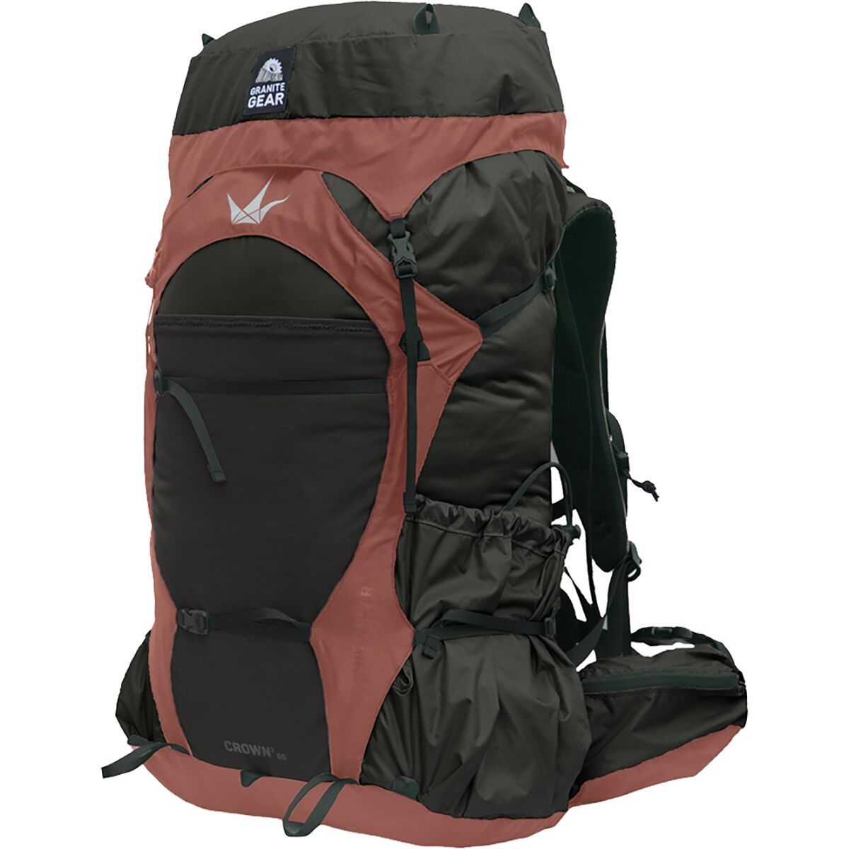 Image of Granite Gear Crown3 60L Backpack Black/Rust, 60L, Short