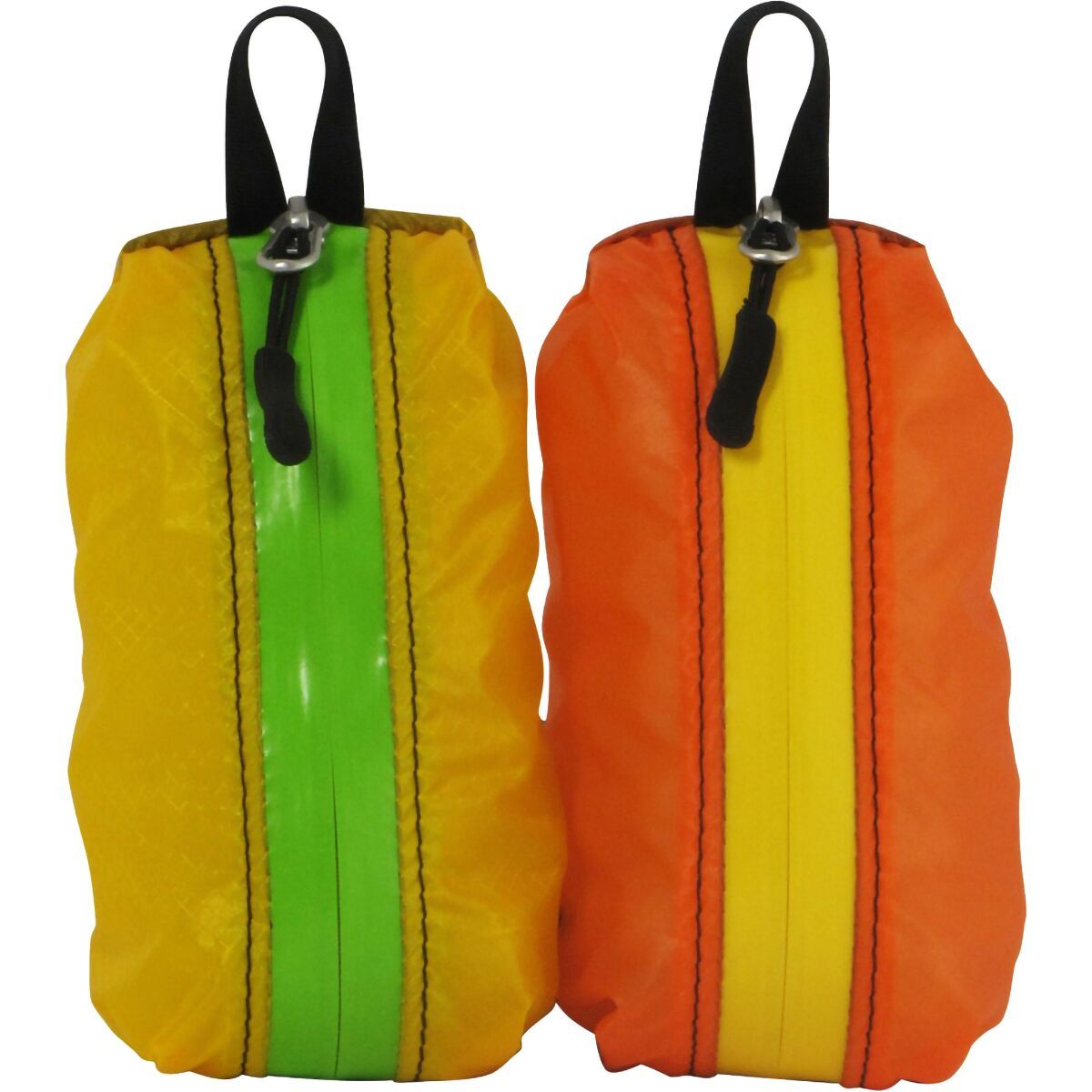 Image of Granite Gear Air Zippditty Stuffsack - 2 Pack Yellow/Green & Orange/Yellow, 0.6L