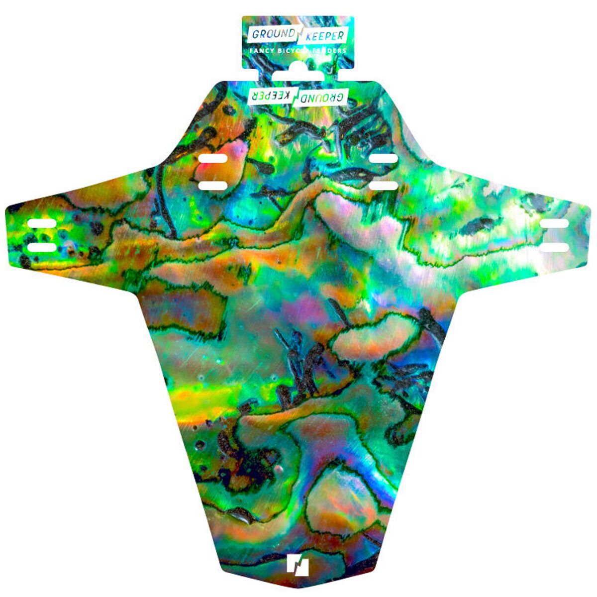 Image of Ground Keeper Fancy Bicycle Fender Abalone/Matte, One Size