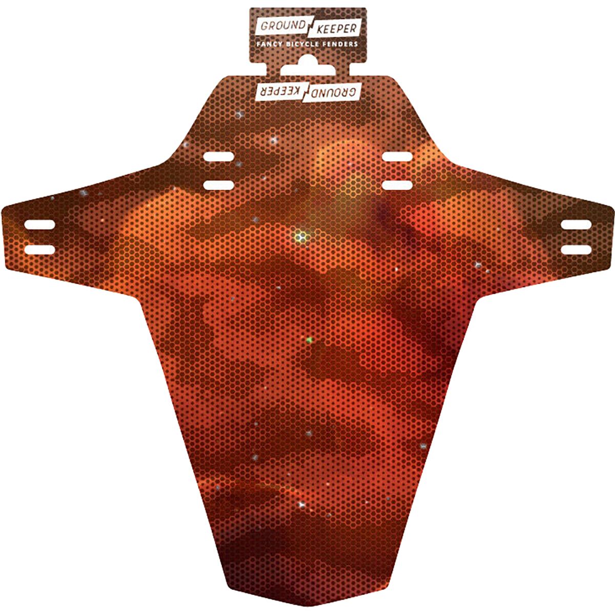 Image of Ground Keeper Fancy Bicycle Fender Space Cadet Amber/Sparkle, One Size