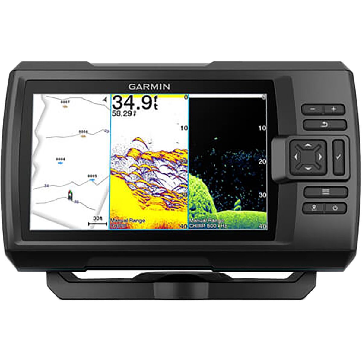Image of Garmin Striker Vivid 7cv + GT20-TM Transducer Black, 7in Display