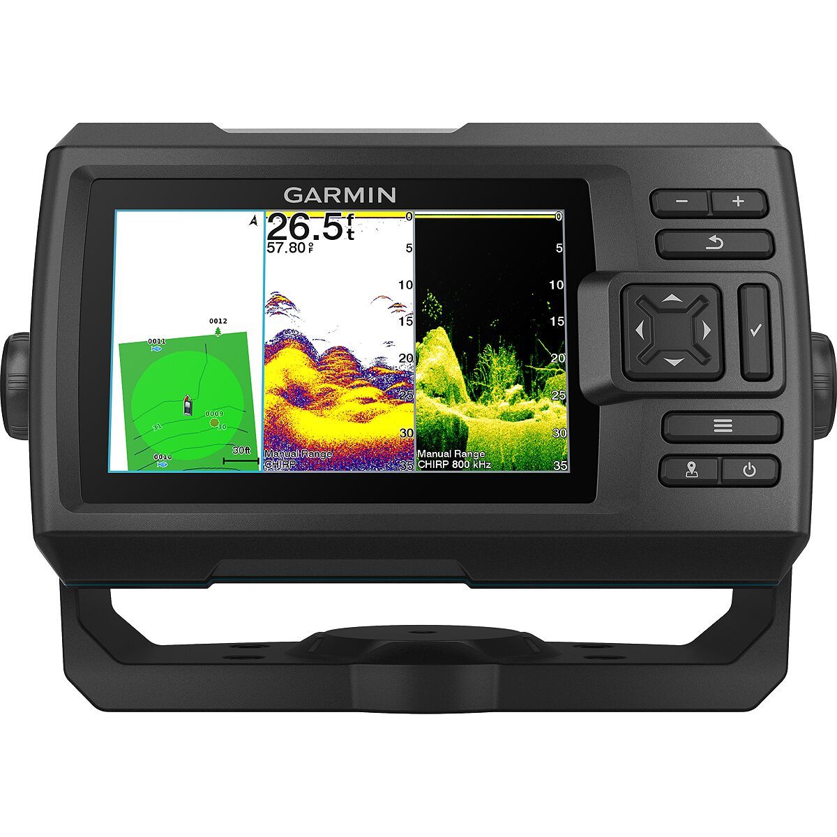Image of Garmin Striker Vivid 5cv + GT20-TM Transducer Black, 5in Display