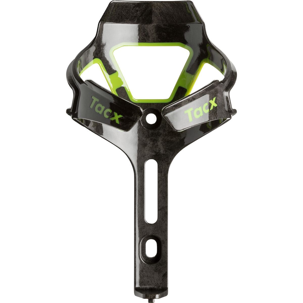 Image of Garmin Tacx Ciro Bottle Cage Glossy Black/Green, One Size
