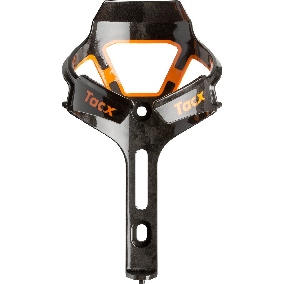 Image of Garmin Tacx Ciro Bottle Cage Glossy Black/Orange, One Size