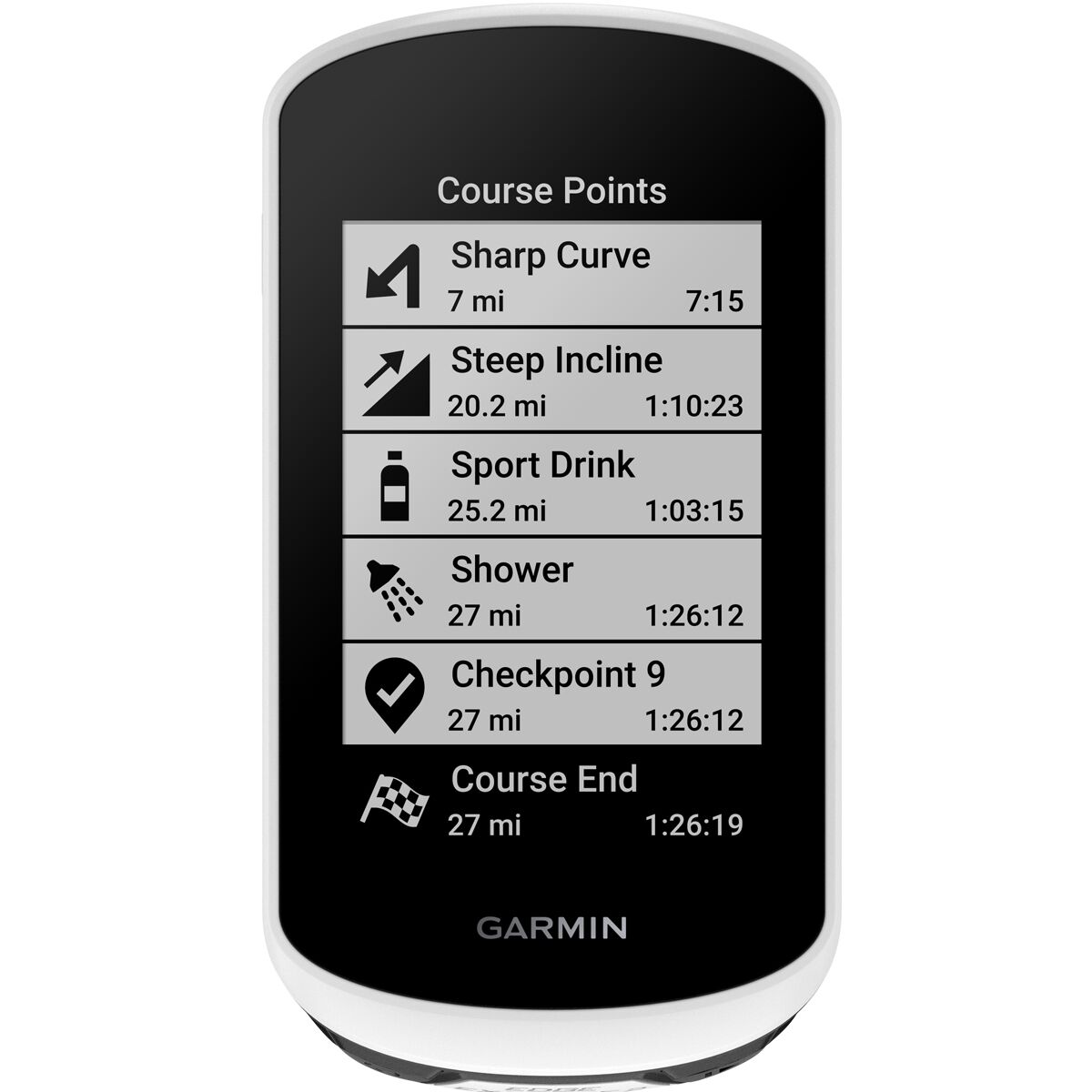 Image of Garmin Edge Explore 2 GPS Black/White, One Size
