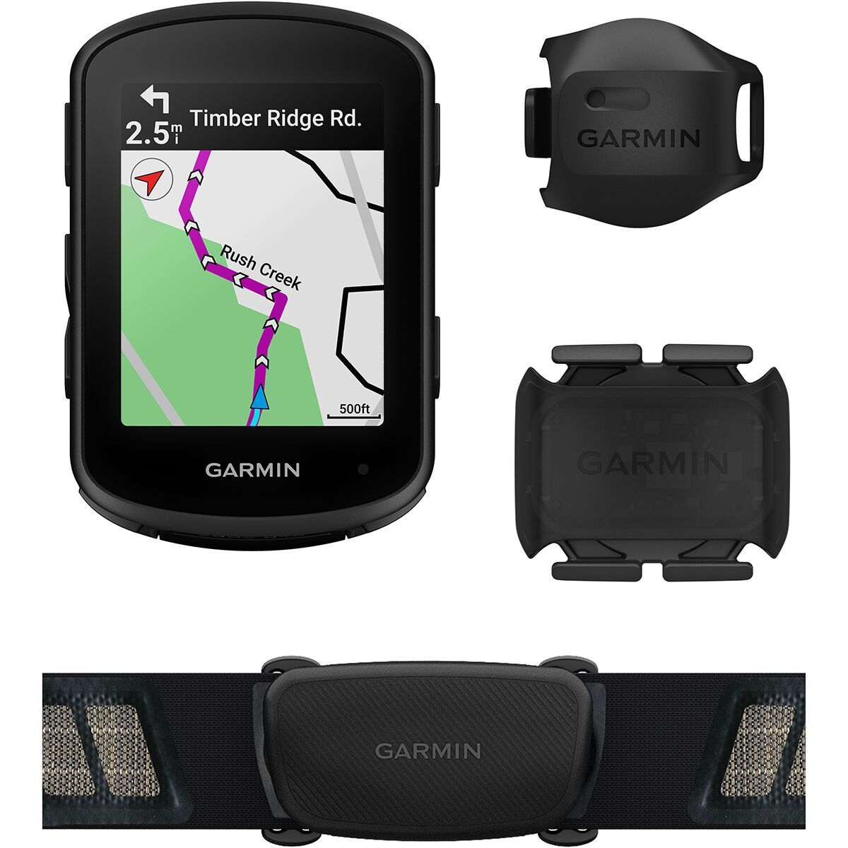 Garmin Edge 840 Bike Computer Bundle Black, One Size