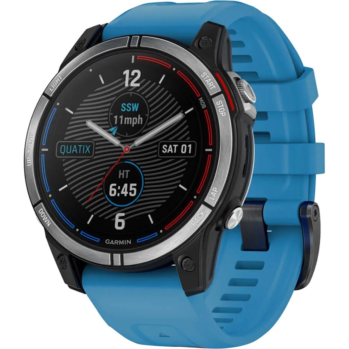 Image of Garmin quatix 7 - Standard Edition Black/Blue, 47mm