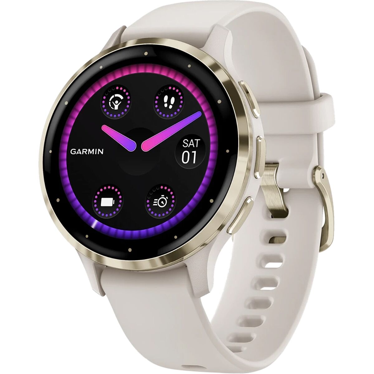 Image of Garmin Venu 3S Ivory/Cream Gold, 41mm
