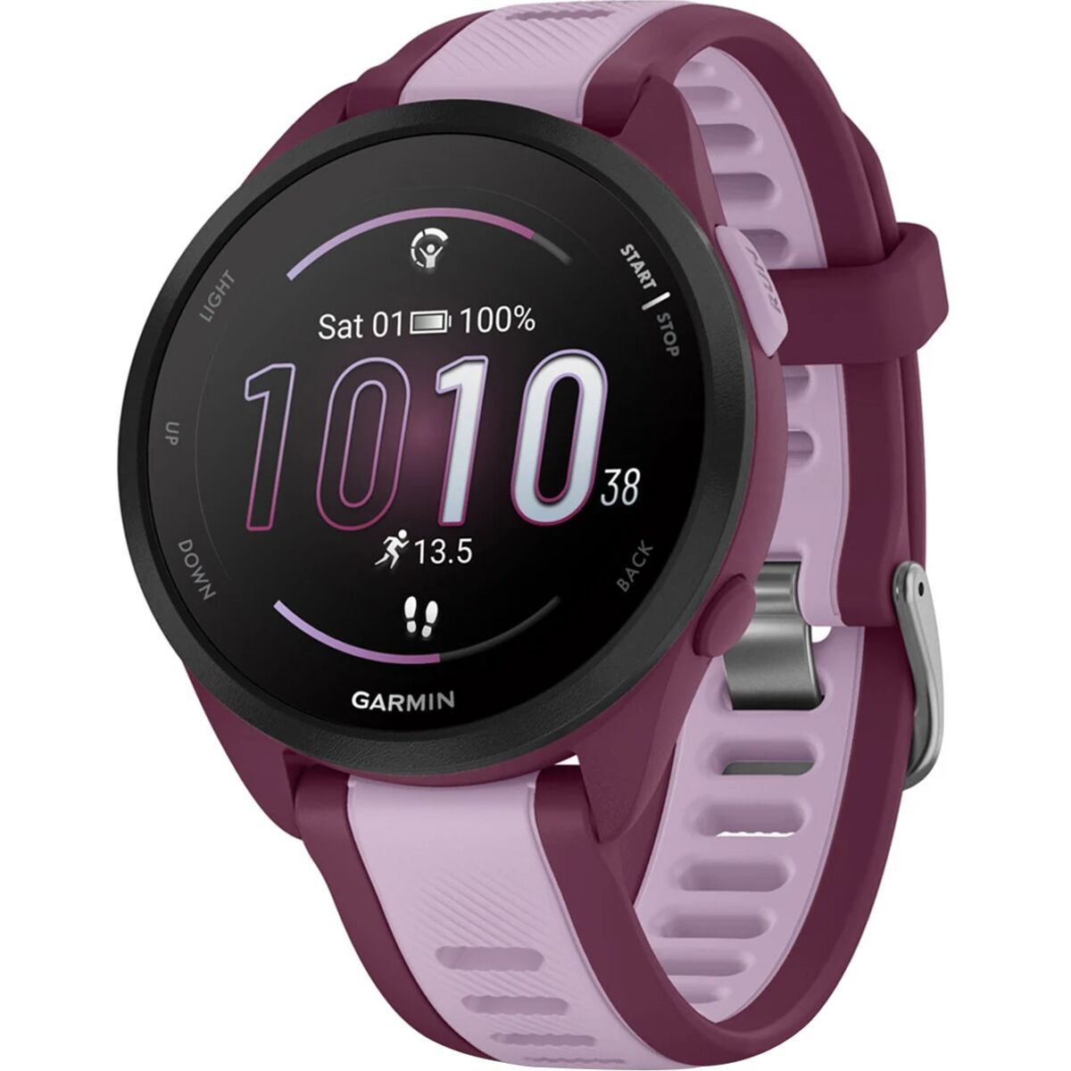 Image of Garmin Forerunner 165 Music Watch Berry/Lilac, One Size