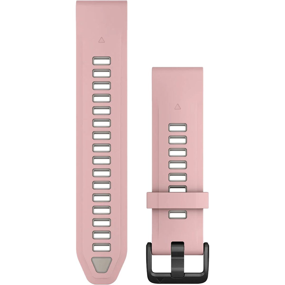 Image of Garmin QuickFit Silicone Sport Watch Band Dust Rose/Fog Gray, 20mm