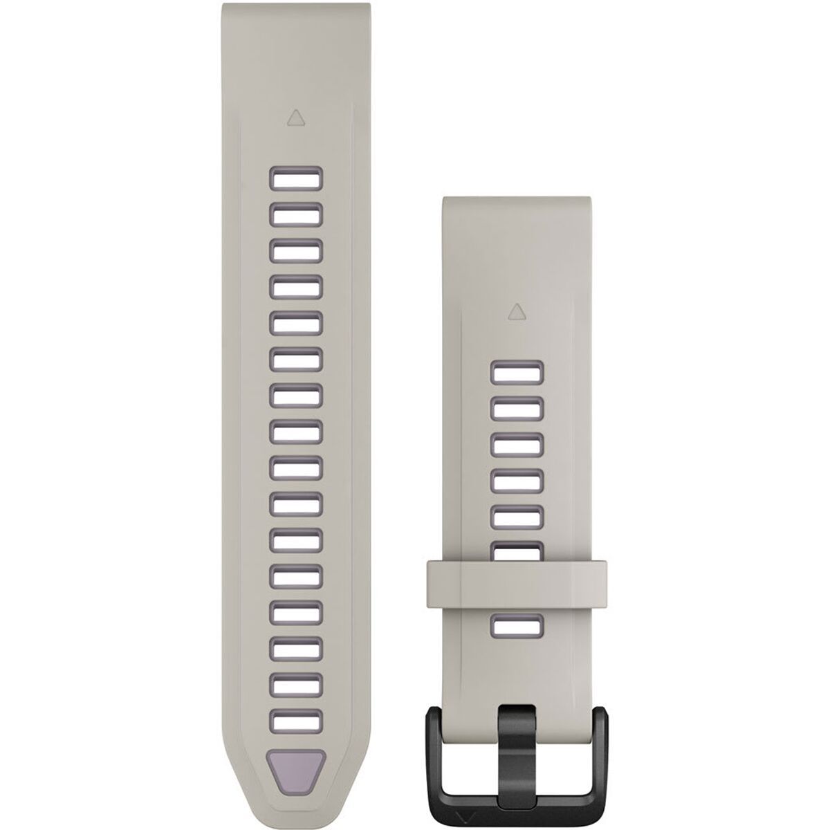 Image of Garmin QuickFit Silicone Sport Watch Band Fog Gray/Lavender, 20mm