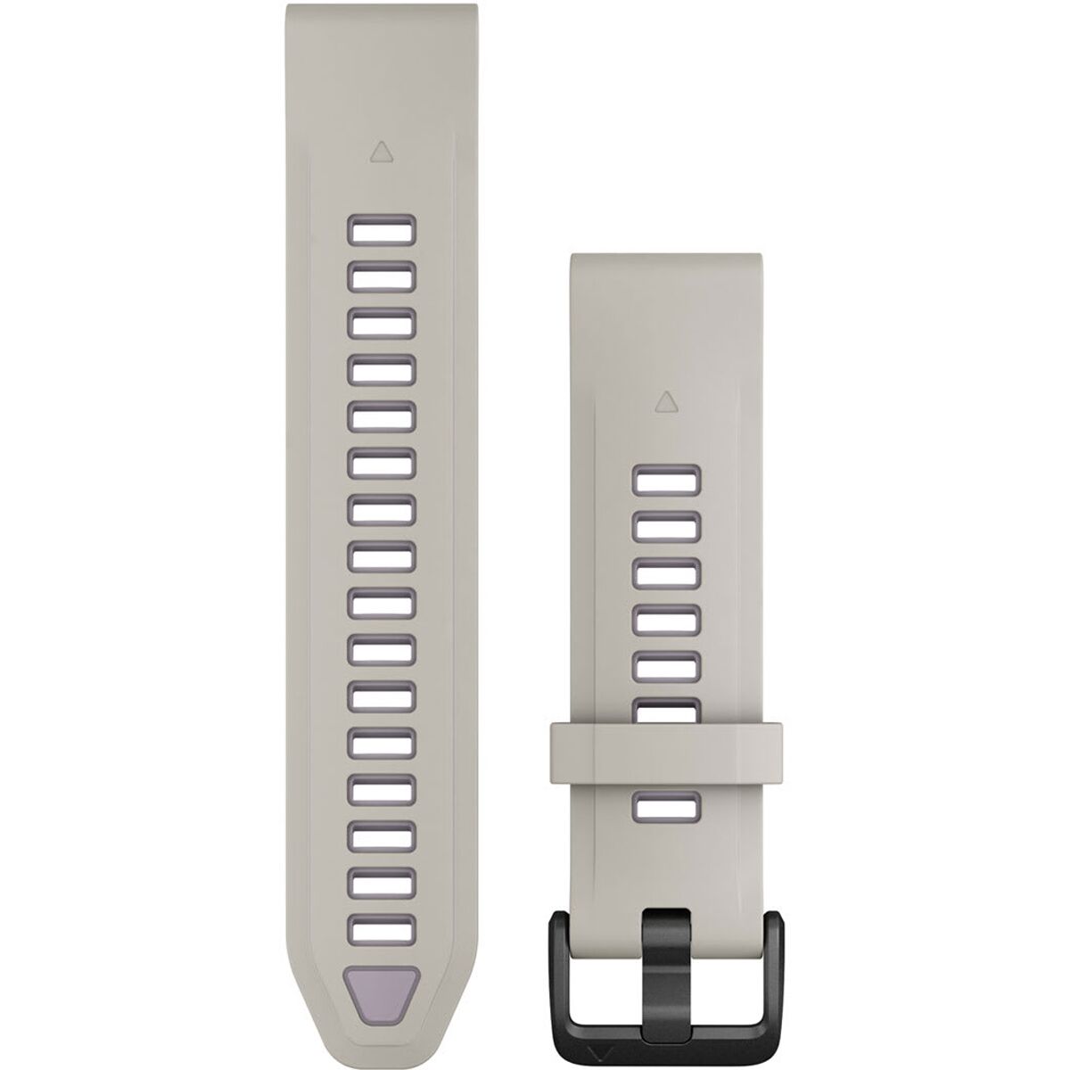 Image of Garmin QuickFit Silicone Sport Watch Band Fog Gray/Lavender, 20mm