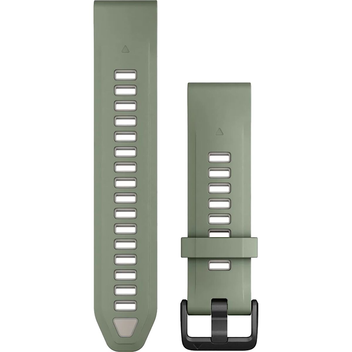 Image of Garmin QuickFit Silicone Sport Watch Band Willow/Fog Gray, 20mm