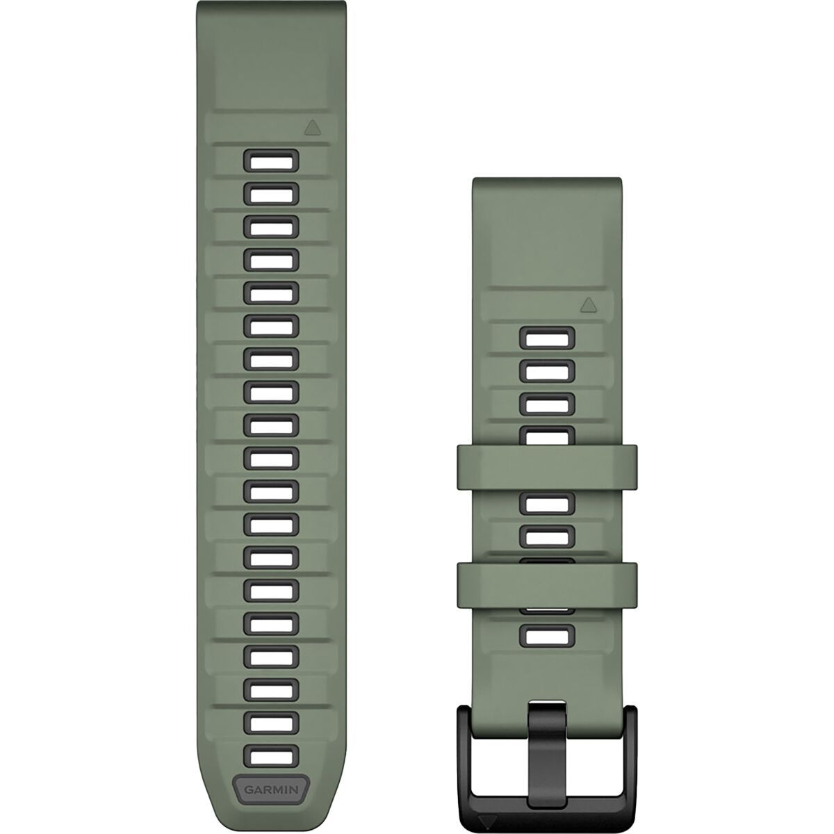 Image of Garmin QuickFit Silicone Sport Watch Band Willow/Graphite, 22mm