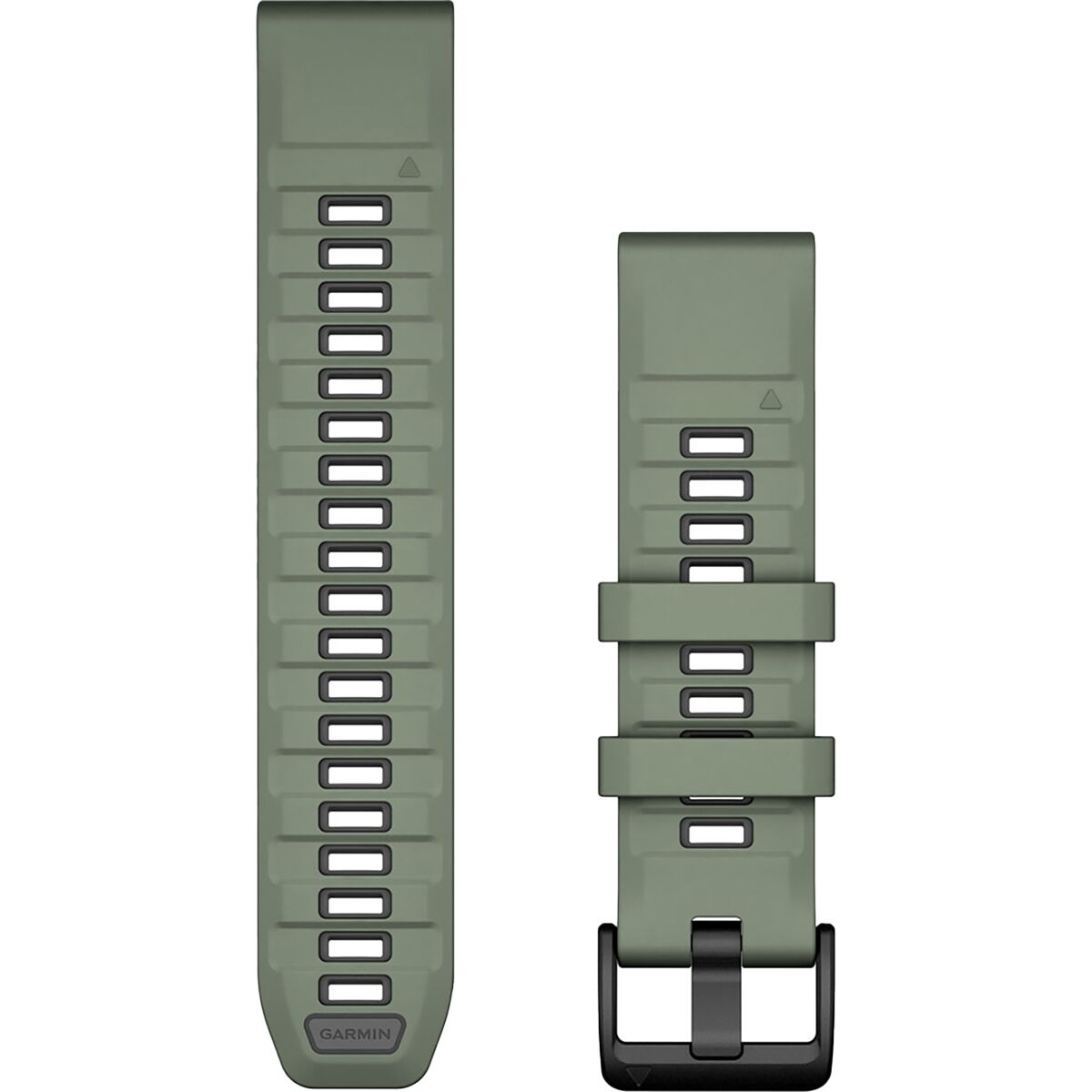 Image of Garmin QuickFit Silicone Sport Watch Band Willow/Graphite, 22mm