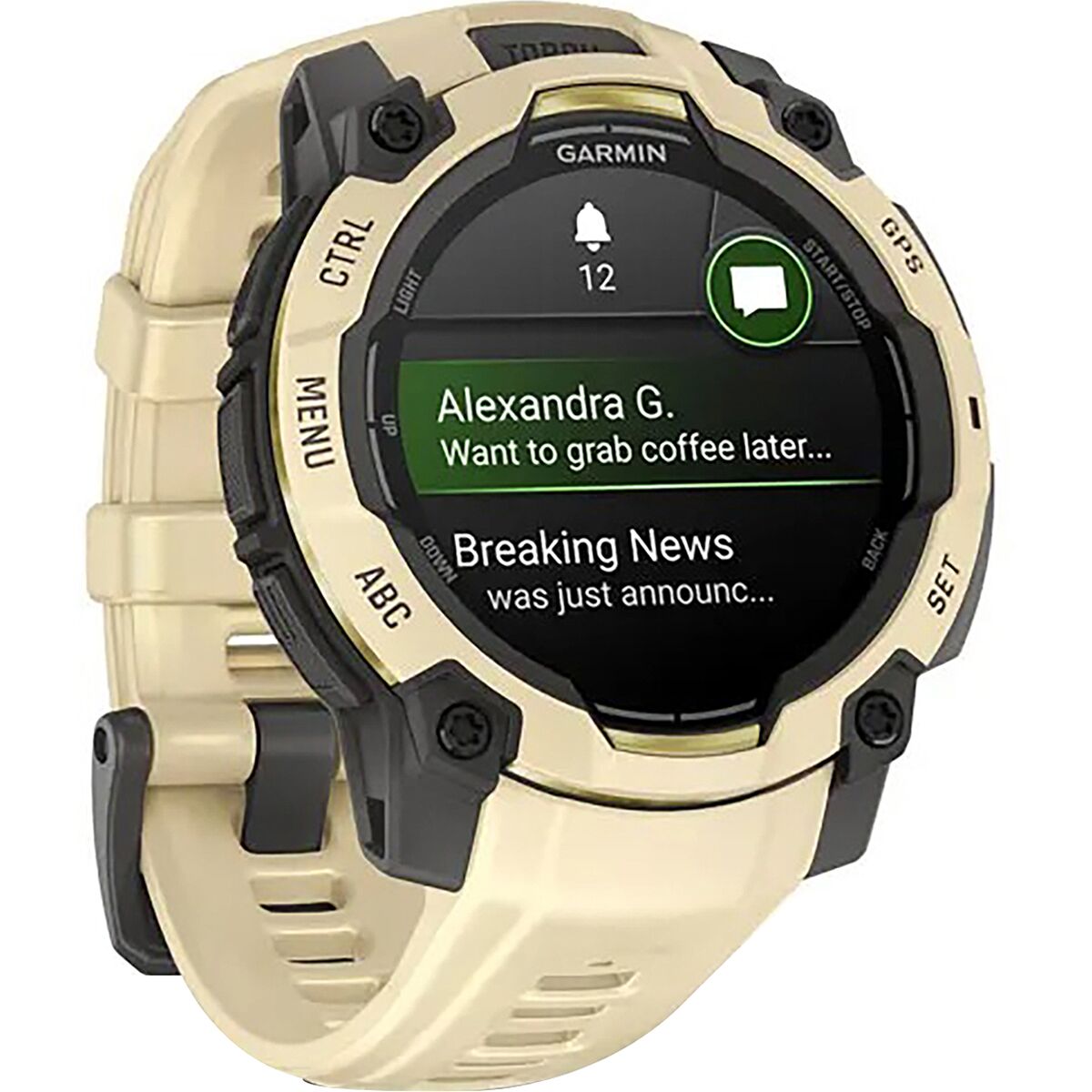 Image of Garmin Instinct 3 AMOLED Sport Watch Citrine, 45mm
