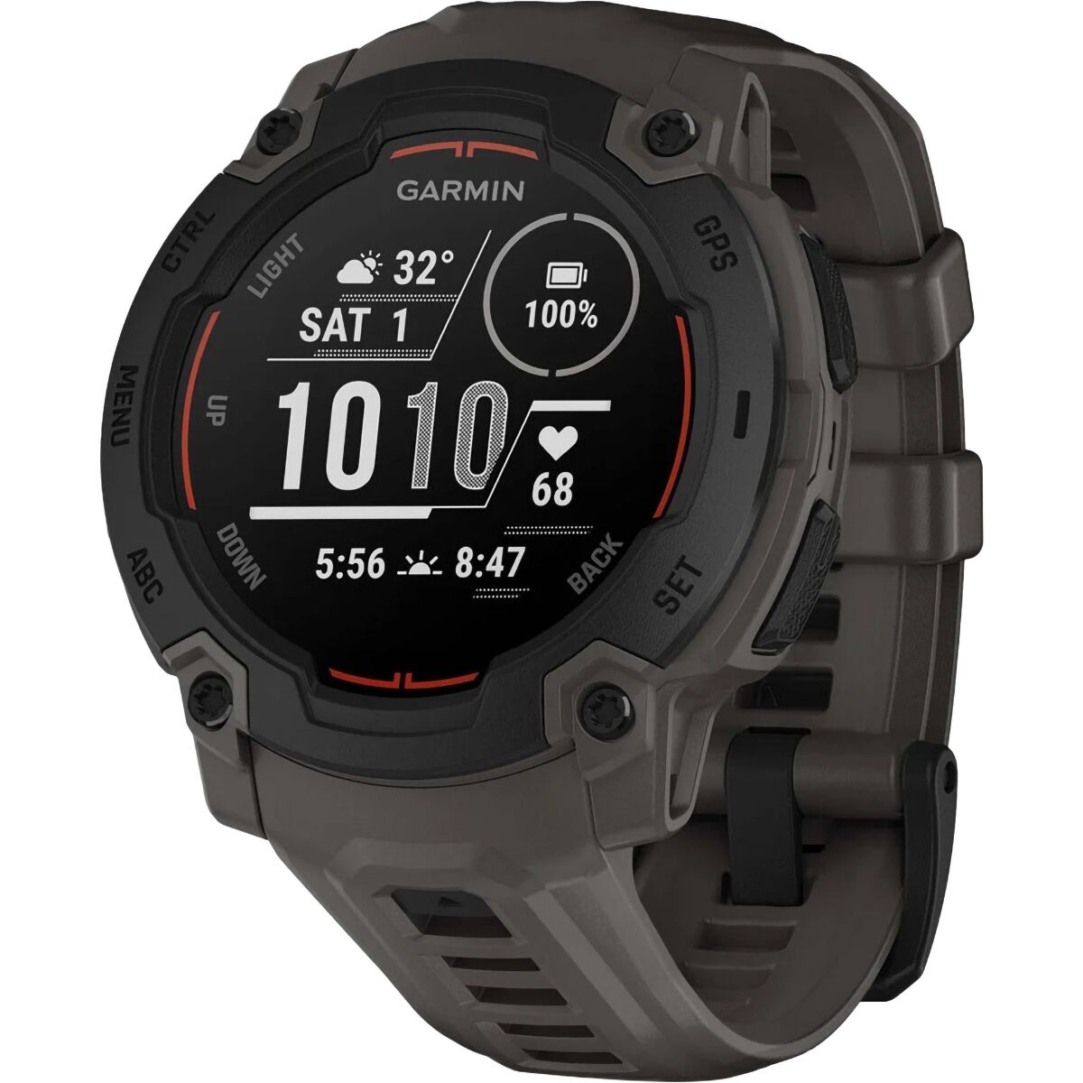 Image of Garmin Instinct E Sport Watch Black/Charcoal, 45mm