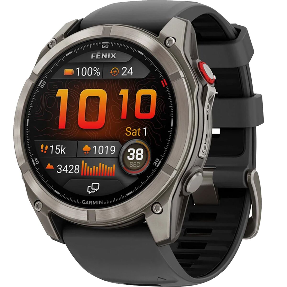 Image of Garmin Fenix 8 Pro Amoled Sport Watch Black, 51mm