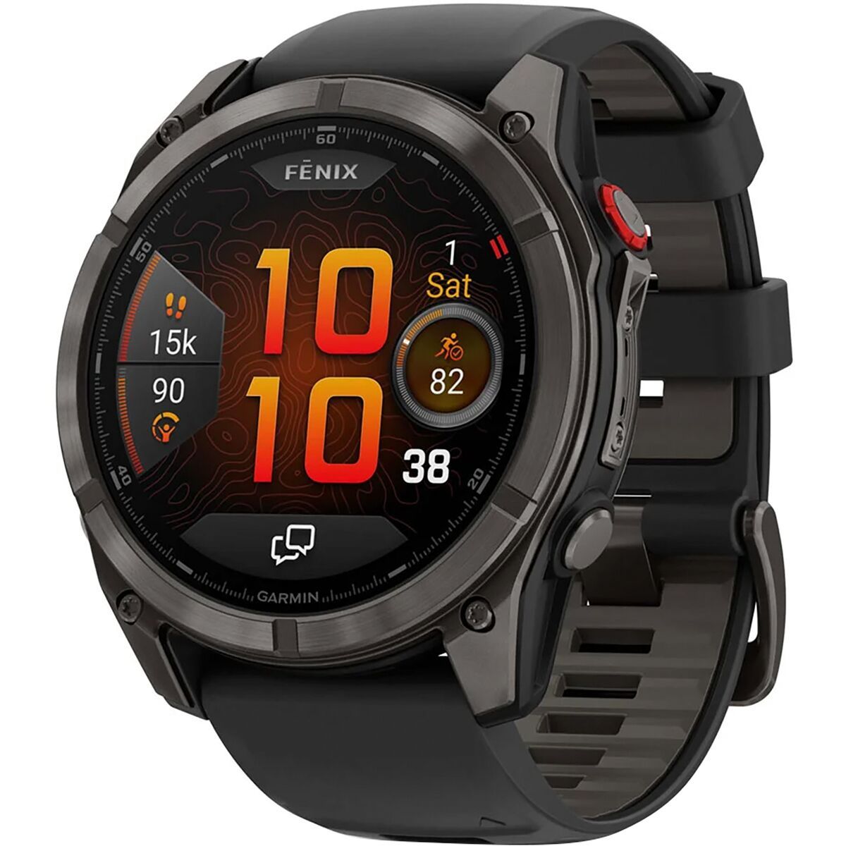 Image of Garmin Fenix 8 Pro Amoled Sport Watch Carbon Gray, 51mm
