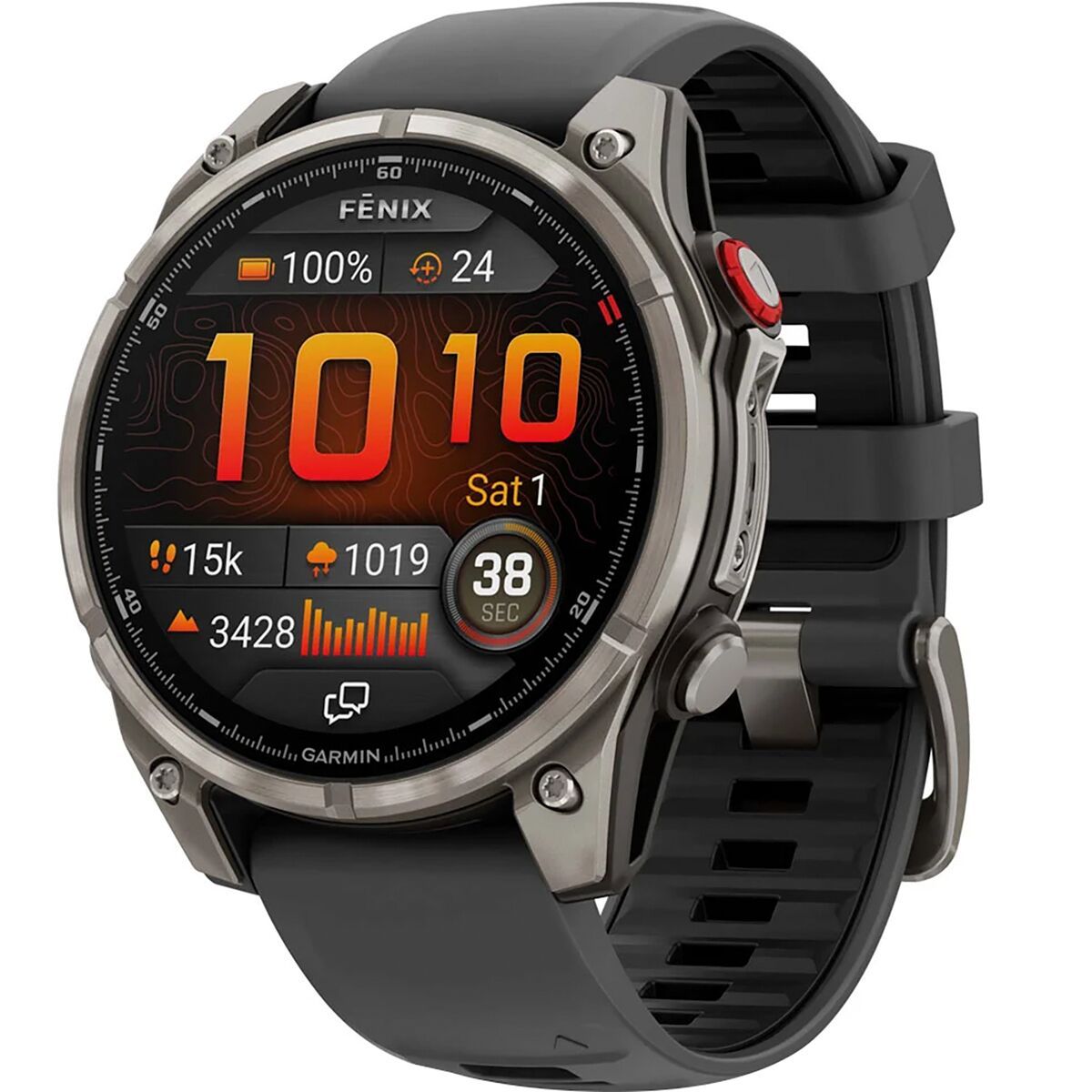 Image of Garmin Fenix 8 Pro Amoled Sport Watch Graphite, 47mm