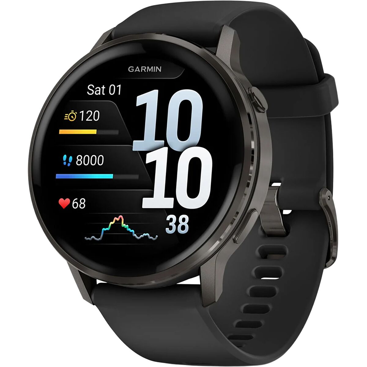 Garmin Garmin Venu 4 Sport Watch - 45mm Slate/ Black, 45mm