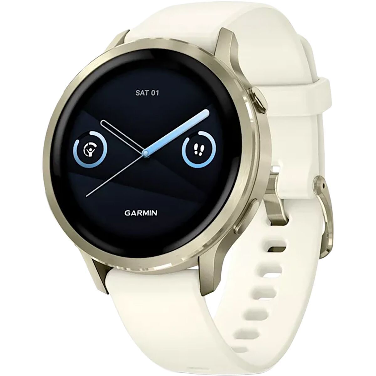 Image of Garmin Venu 4 Sport Watch - 41mm Lunar Gold/ Bone, 41mm