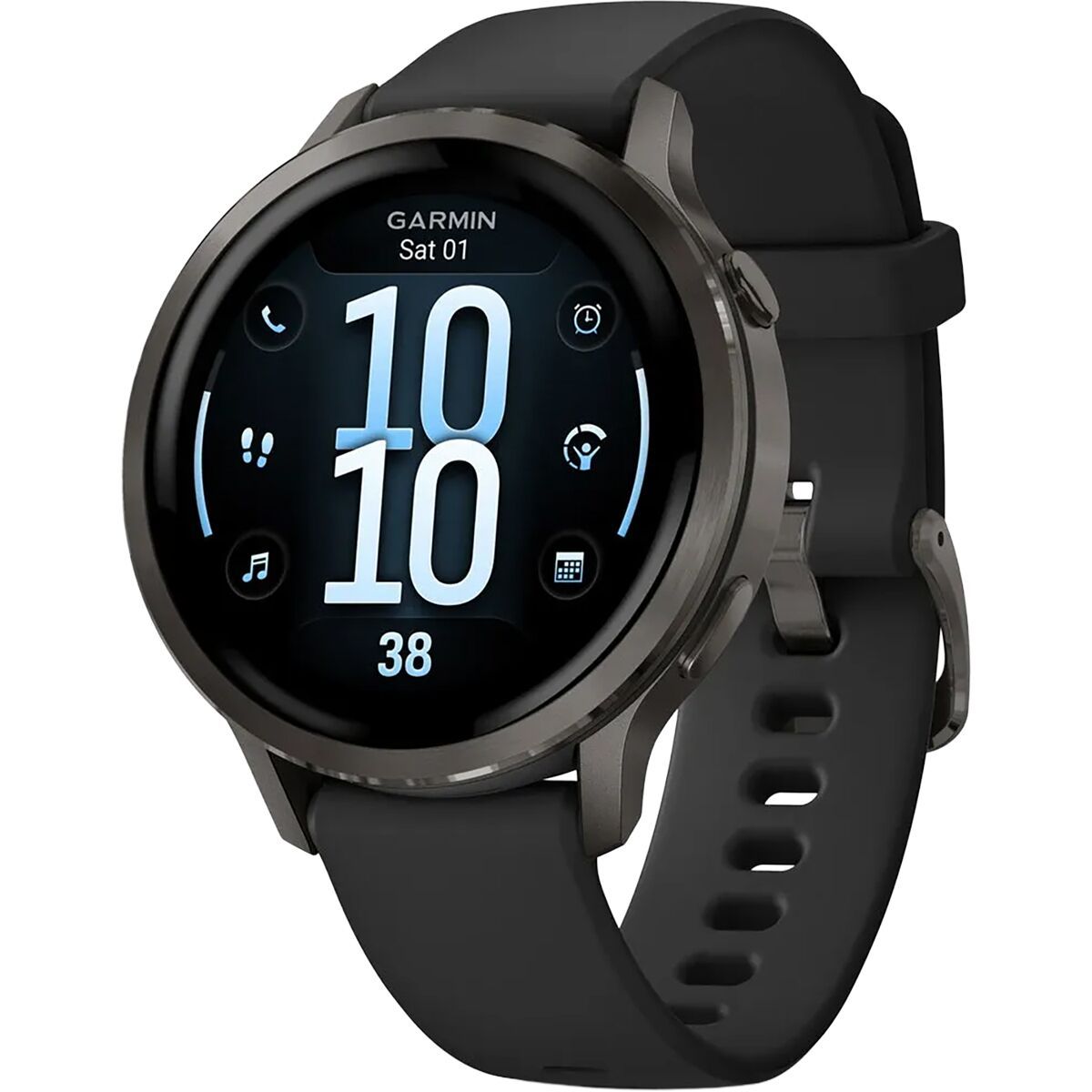 Image of Garmin Venu 4 Sport Watch - 41mm Slate/ Black, 41mm