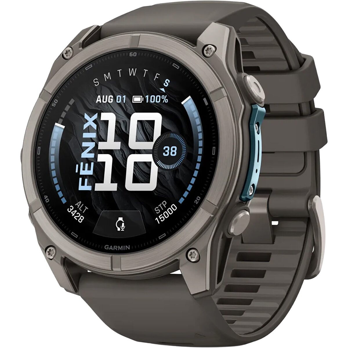 Image of Garmin Fenix 9 Sport Watch Titanium/Pebble Gray, 51mm