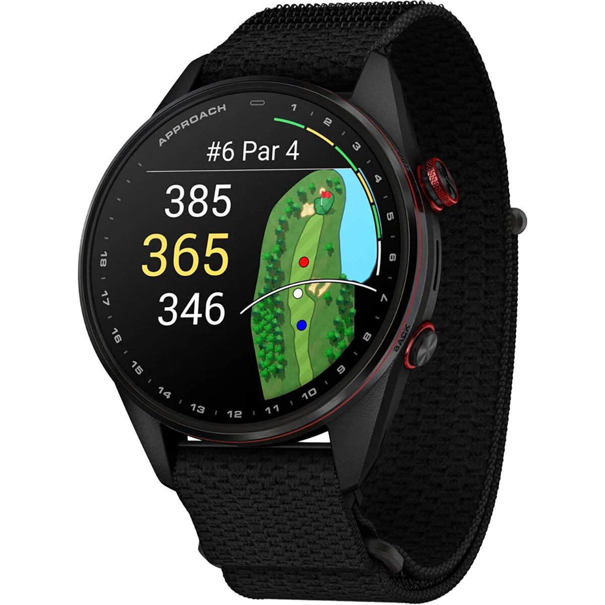 Garmin Garmin Approach S72 Sport Watch Carbon Gray DLC/Black, 47mm - $799.99 at Backcountry.com