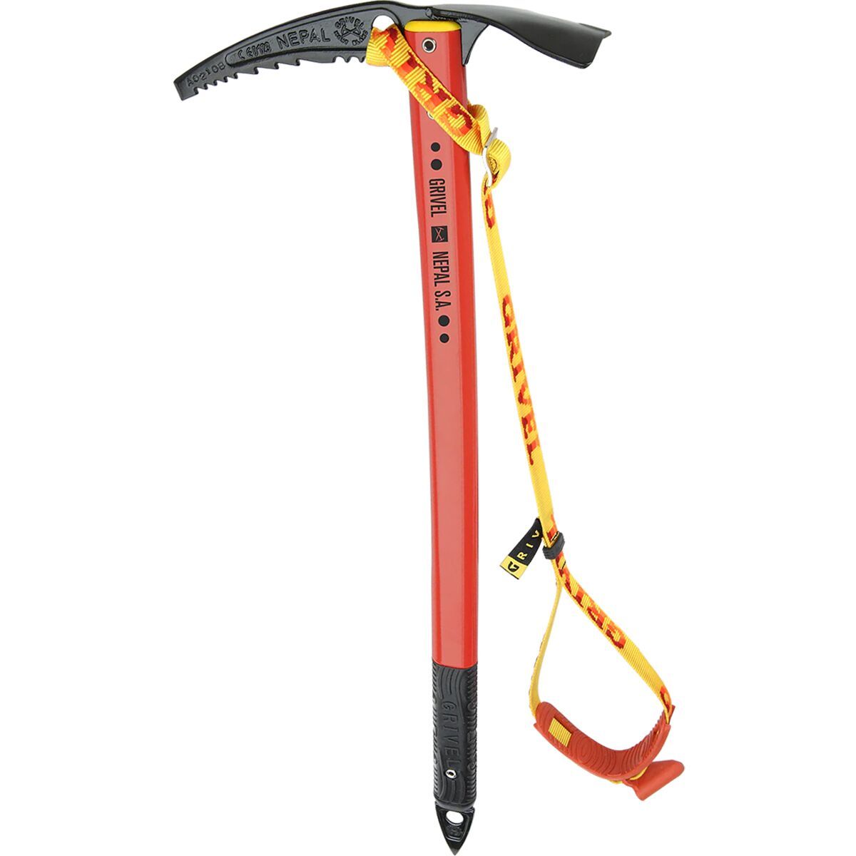 Grivel Nepal S.A. Ice Axe + Long Evo Red, 58cm