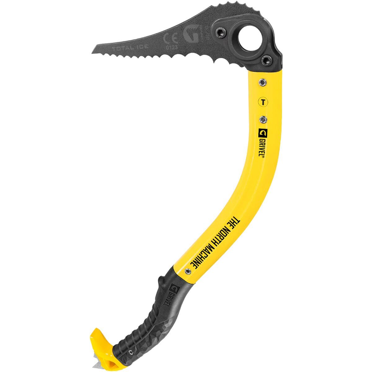 Grivel North Machine Ice Tool Yellow/Black, Ice & Adze Vario