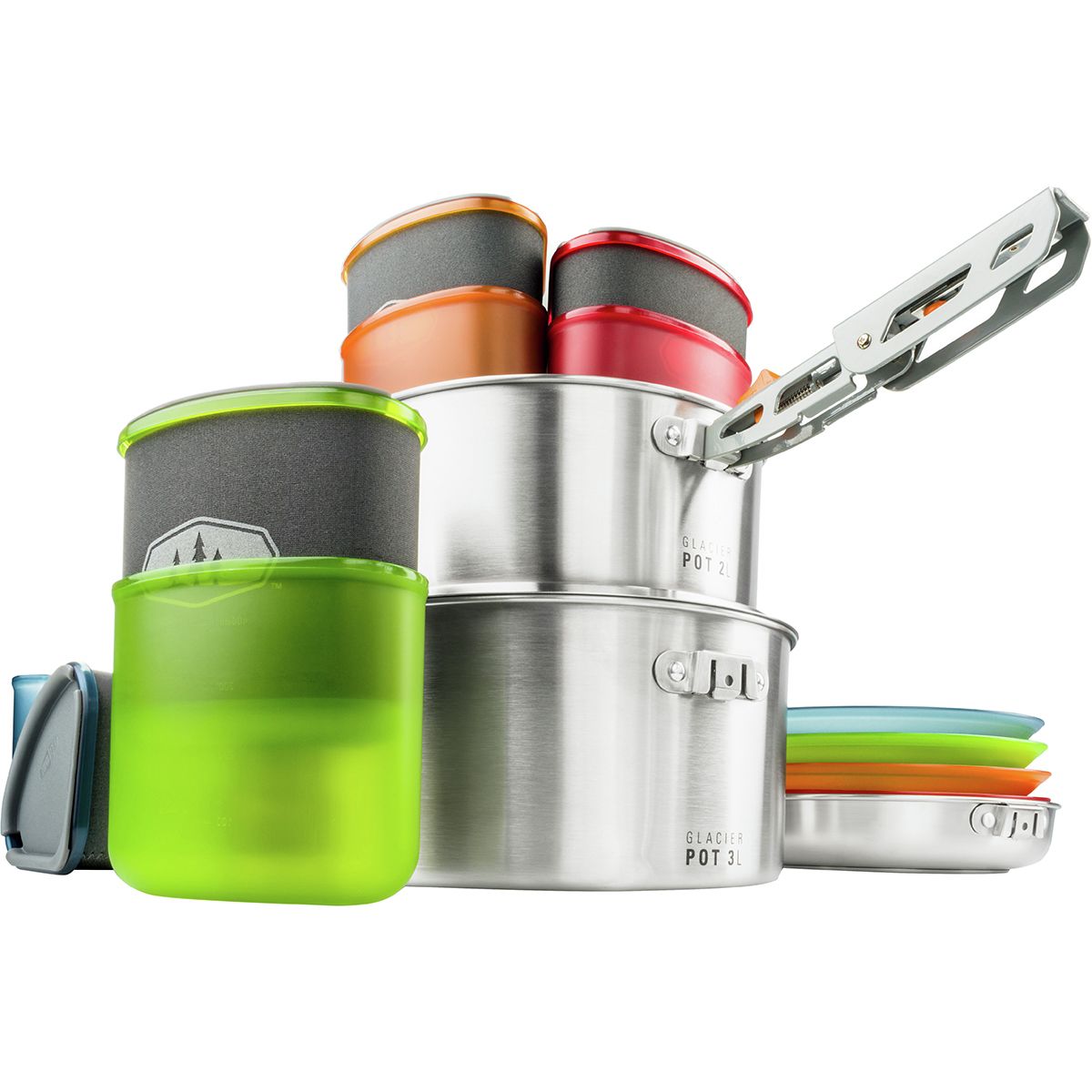 Image of GSI Outdoors Glacier Stainless Camper Brushed, One Size