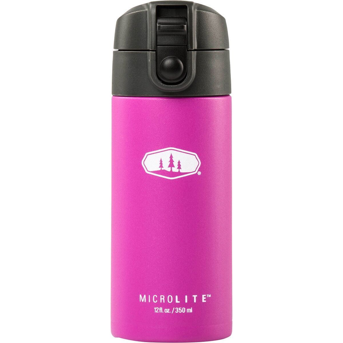 Image of GSI Outdoors Microlite 350 Flip Water Bottle Fuchsia, One Size