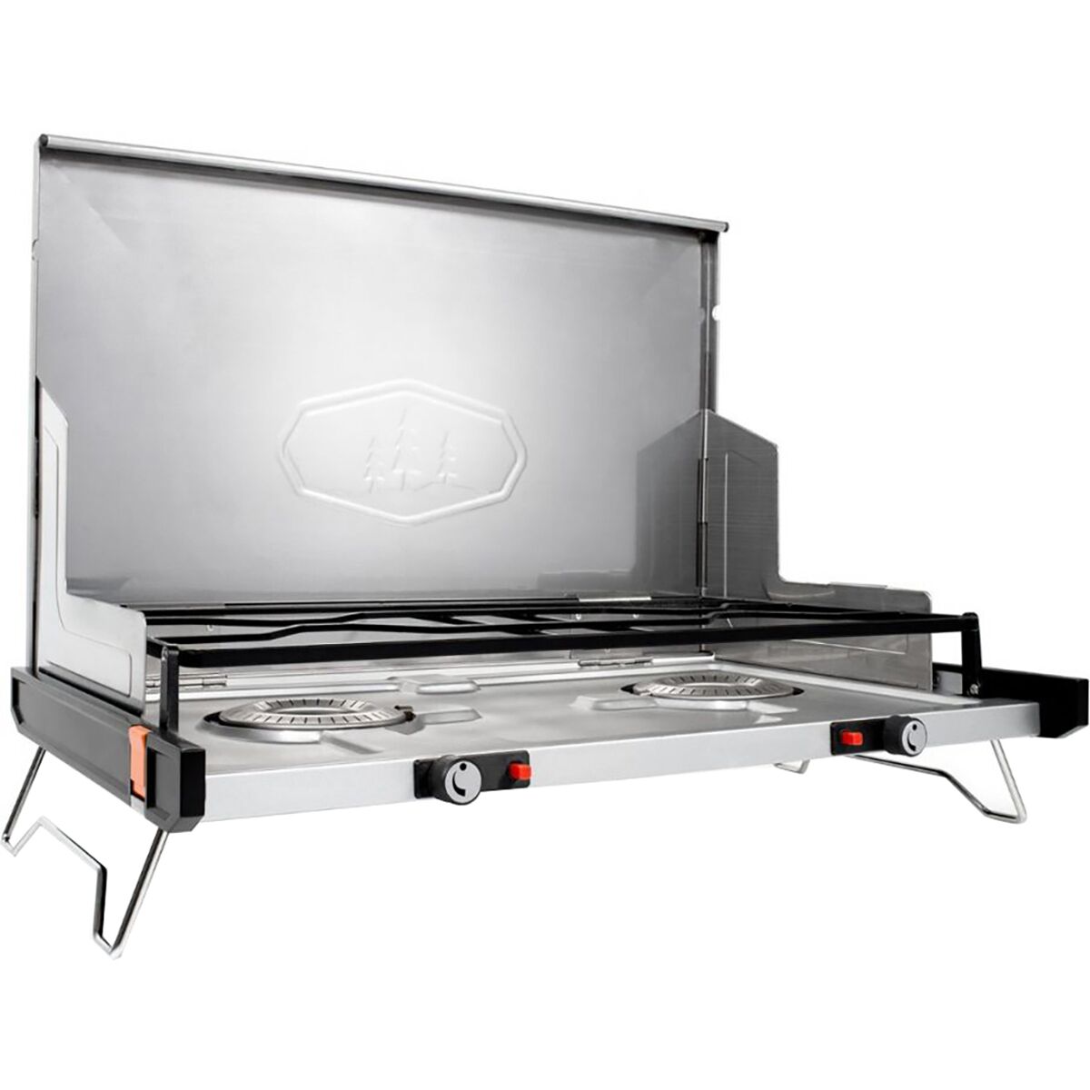 Image of GSI Outdoors Pinnacle Pro Dual Stove Silver, One Size