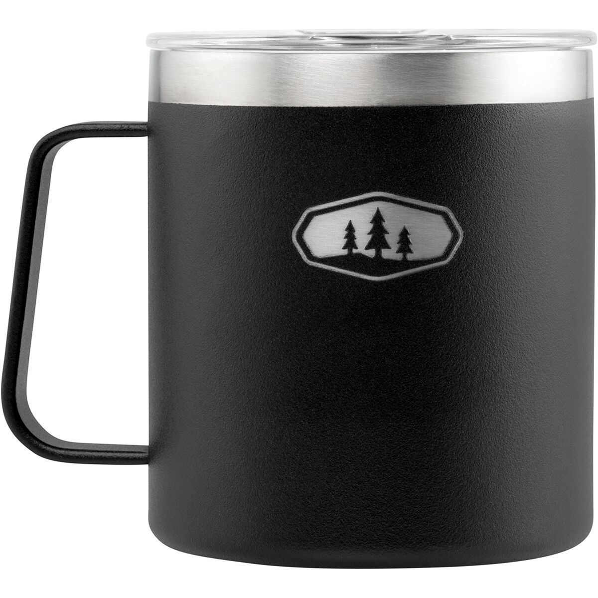 Image of GSI Outdoors Glacier Stainless 15oz Camp Cup Black, One Size