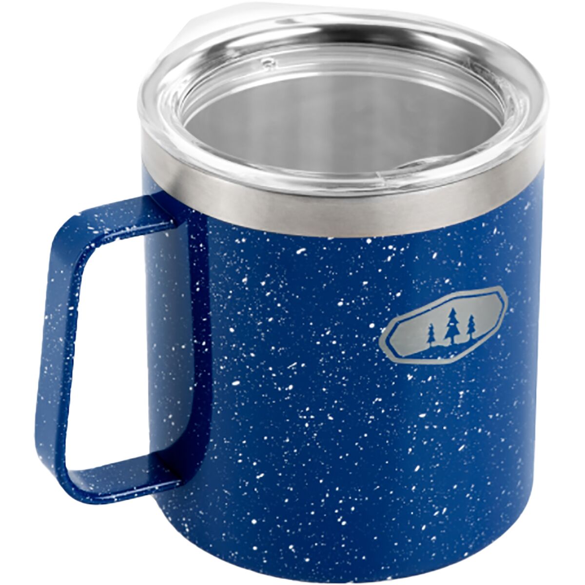 GSI Outdoors GSI Outdoors Glacier Stainless 15oz Camp Cup Blue Speckle, One Size