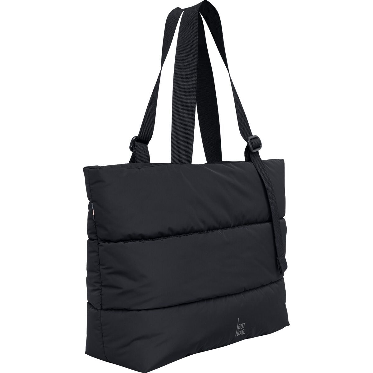 Got Bag Puffer Tote Bag Monochrome Black